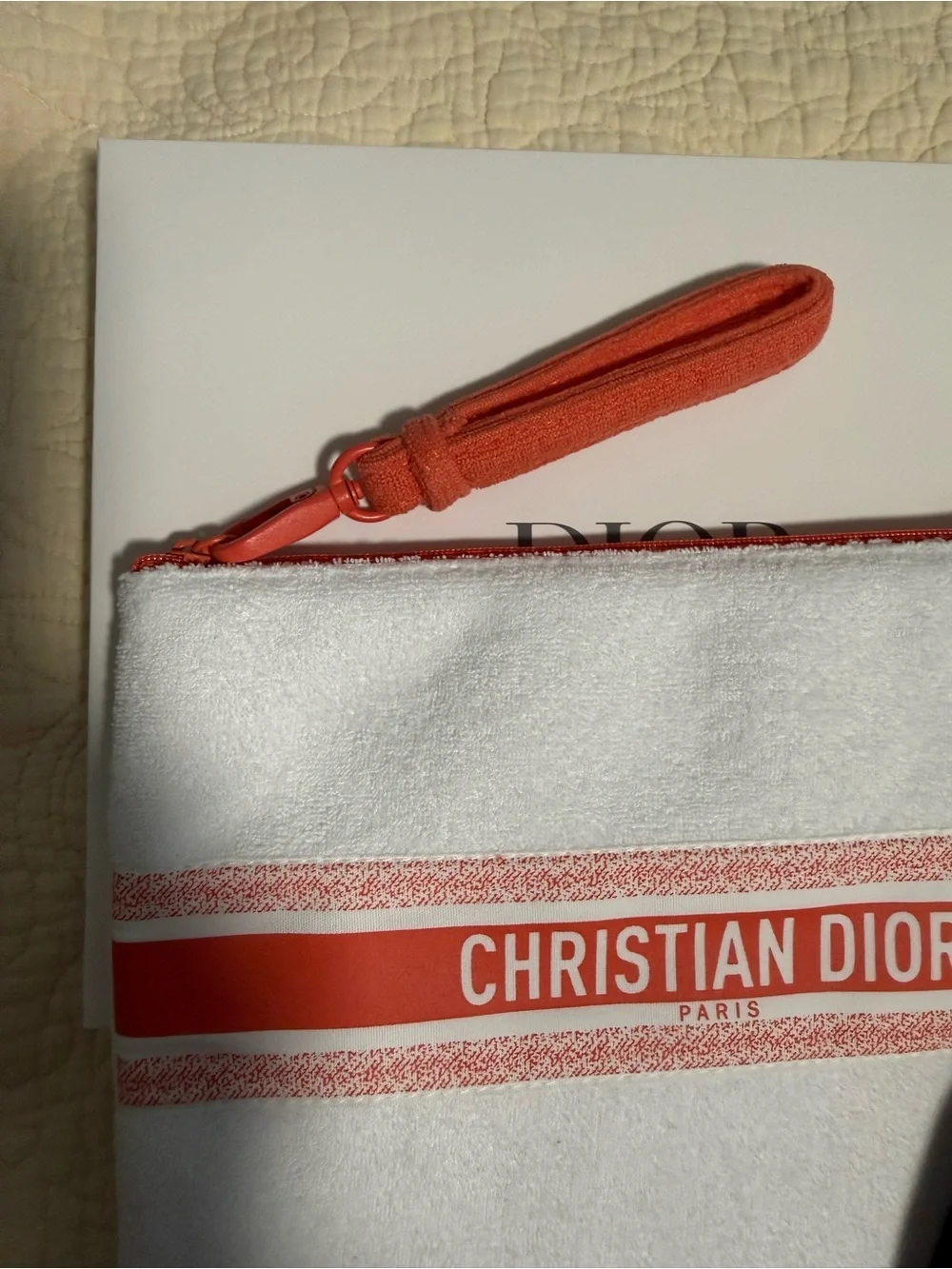Dior branded pouch